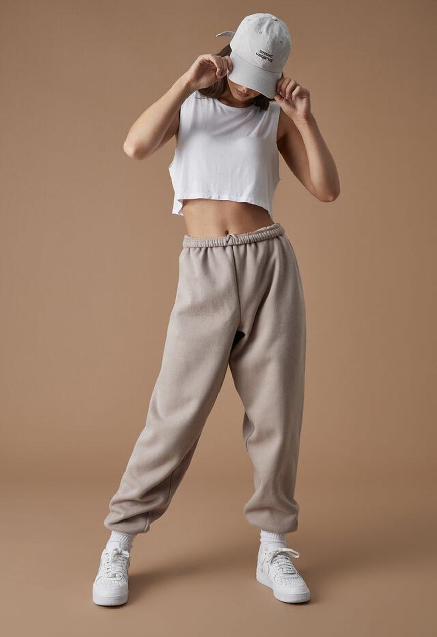 Factorie - Cropped muscle tank - white
