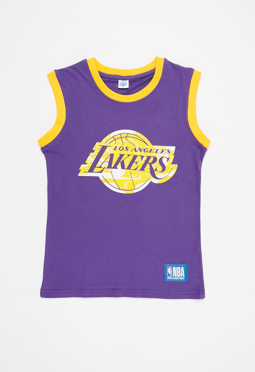 NBA - NBA fly squad vest lakers - purple