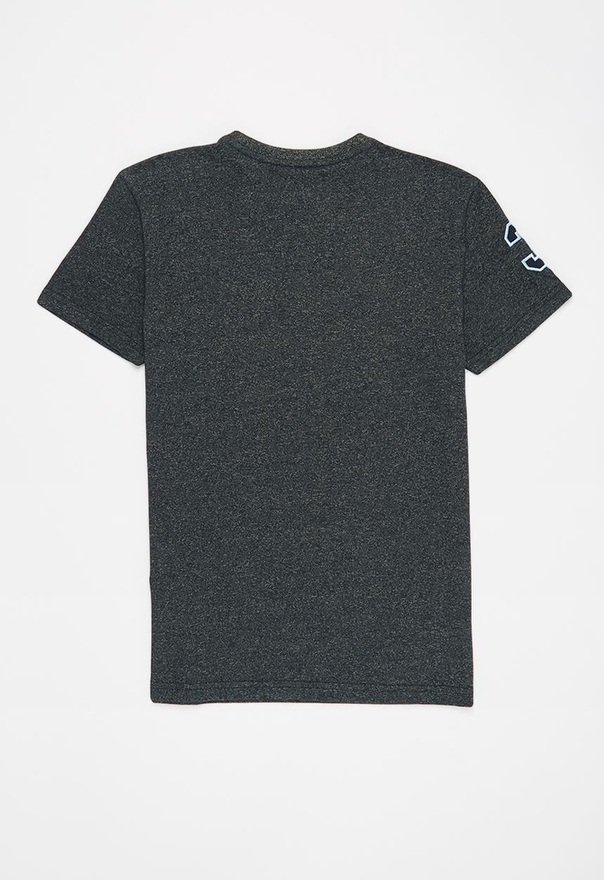 POLO - Boys pjc hawke space dye tee - navy