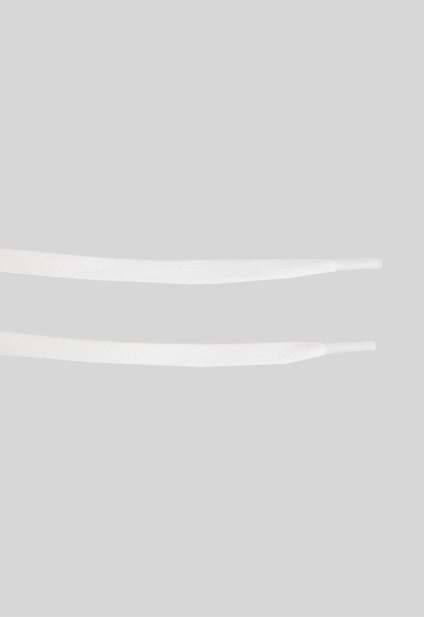 Binder - Waxed shoe laces 80cm - white