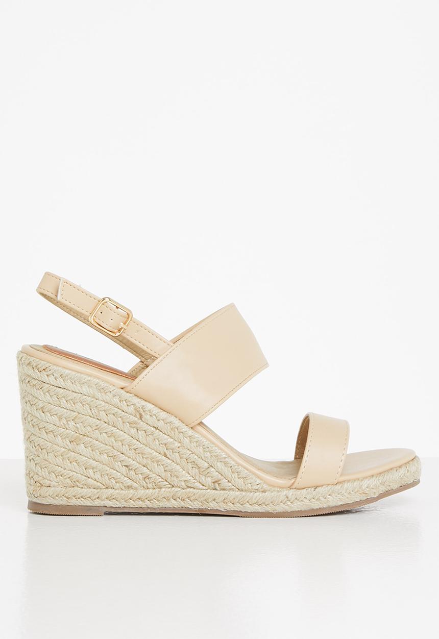 edit - Shelby espadrille wedge - natural