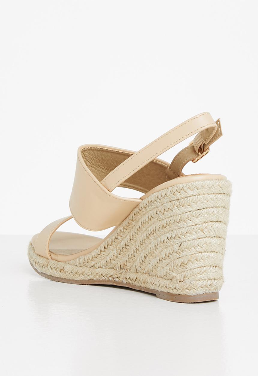 edit - Shelby espadrille wedge - natural