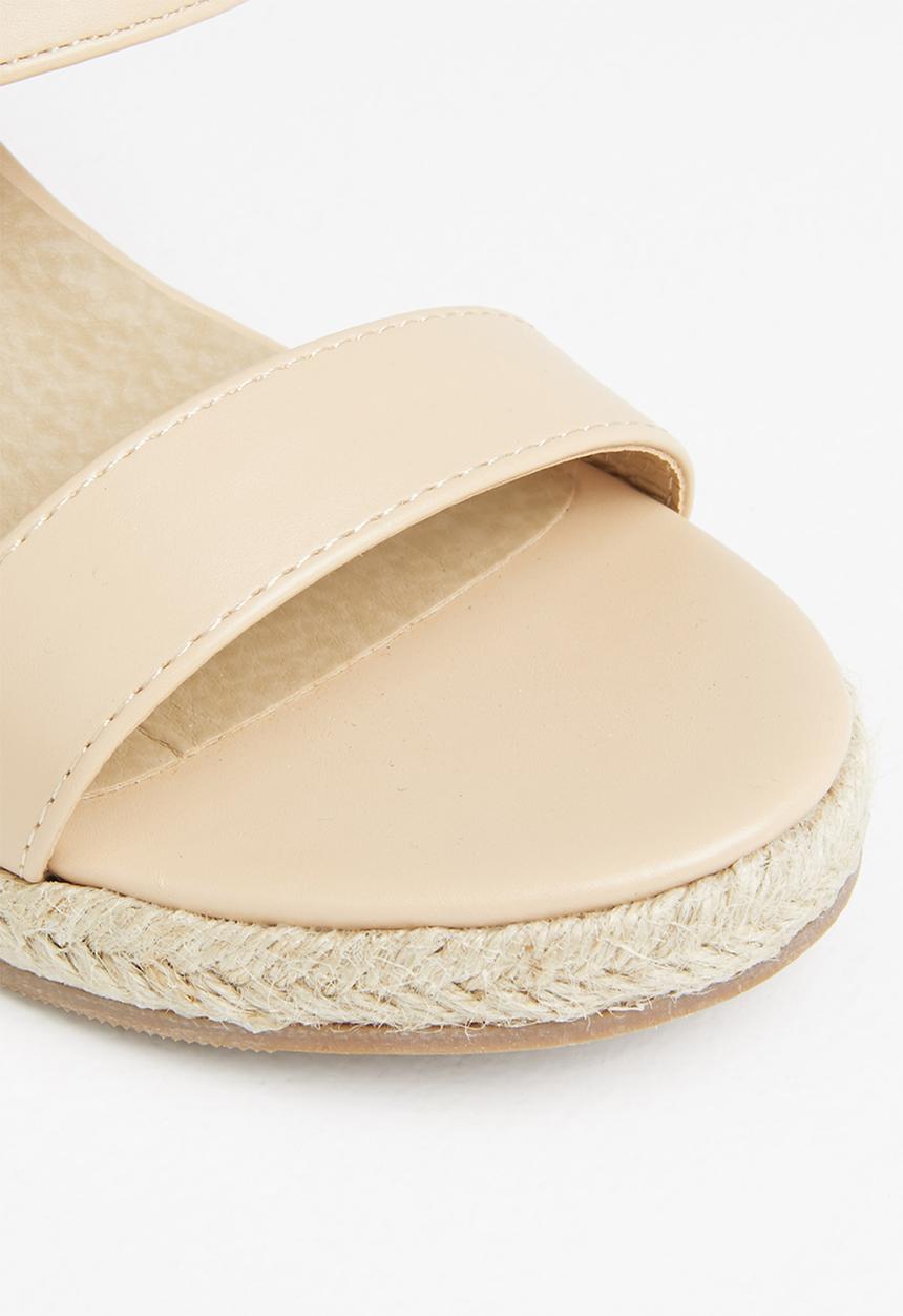 edit - Shelby espadrille wedge - natural