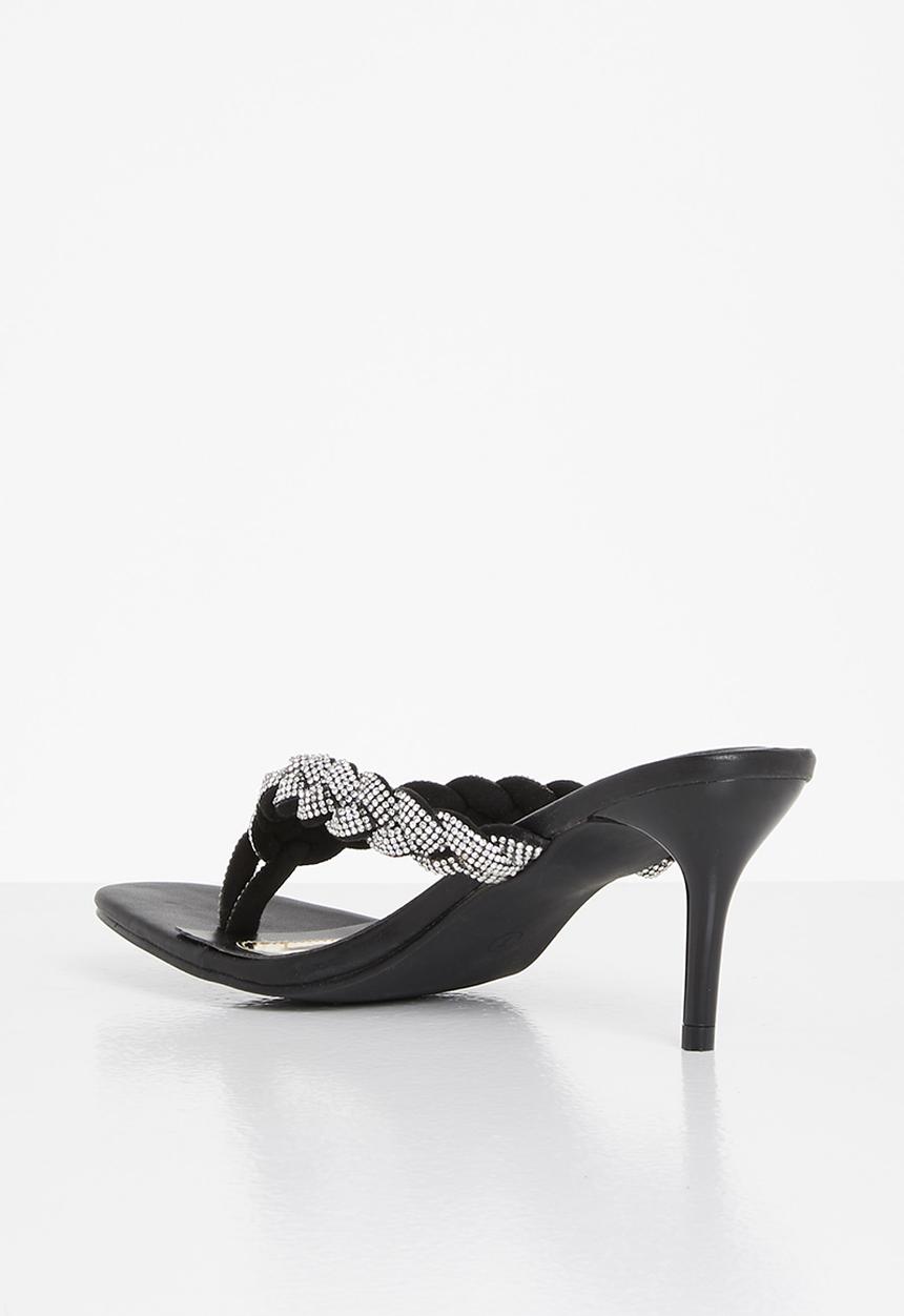 MILLA - Gigi embellished mule - black