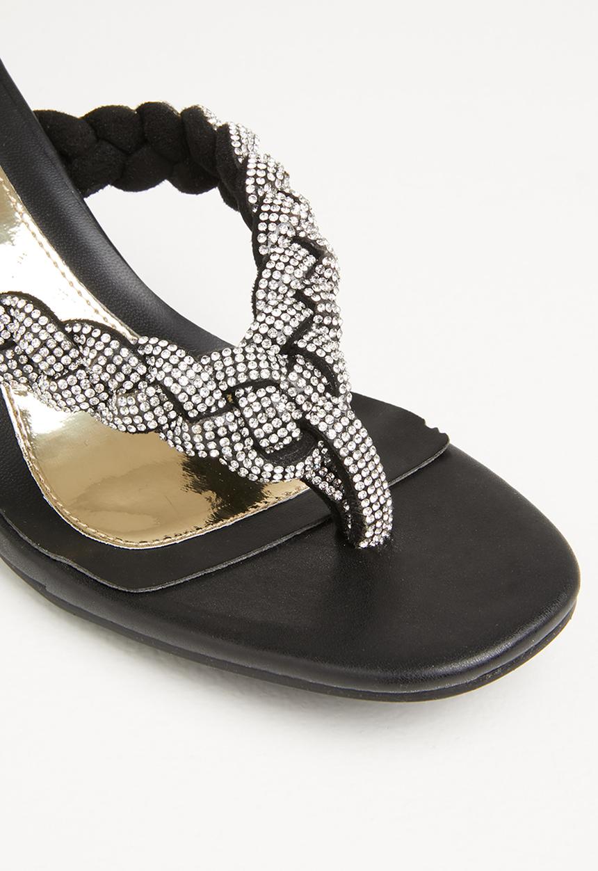 MILLA - Gigi embellished mule - black
