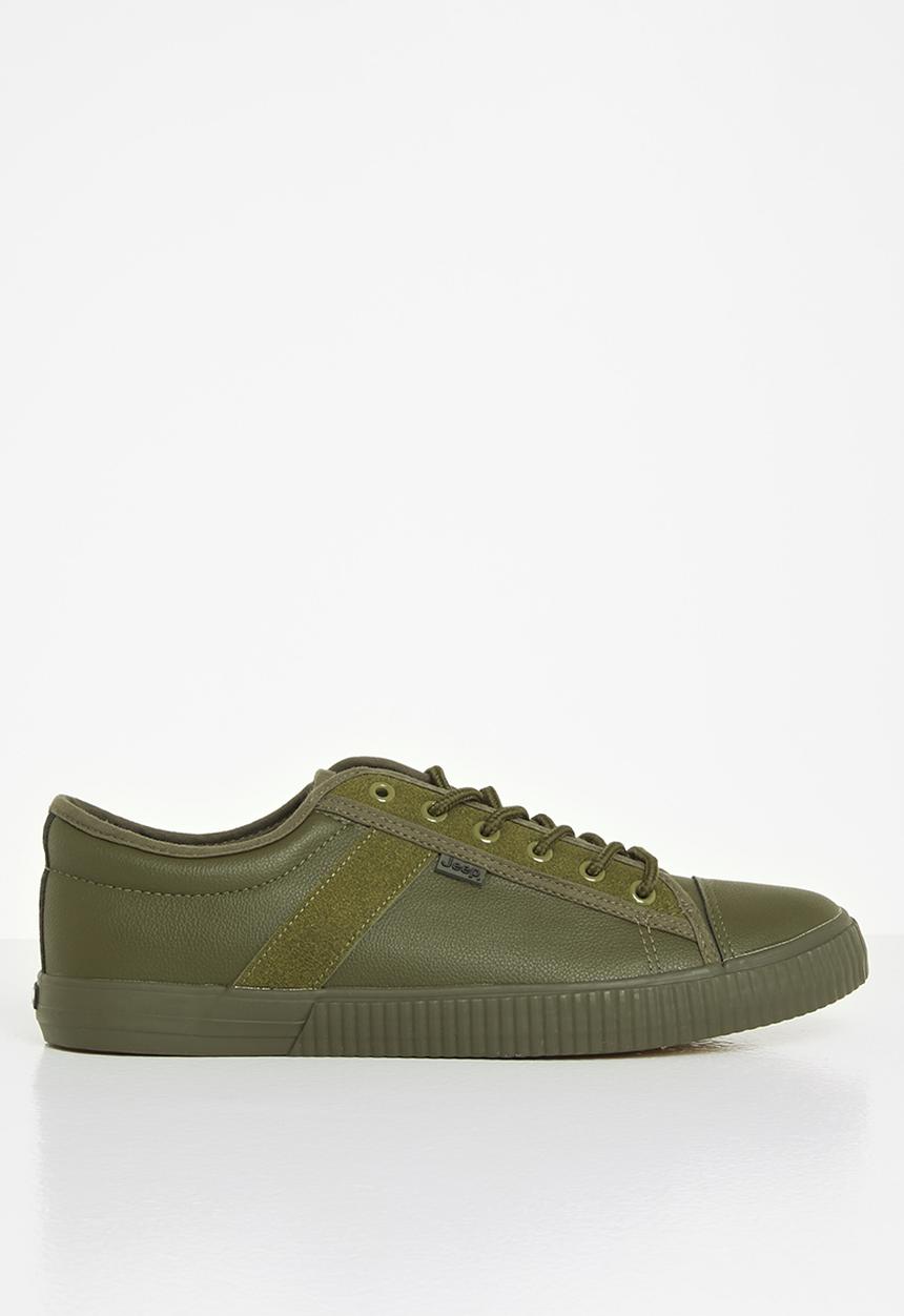 JEEP - Peg fashion sneaker - olive