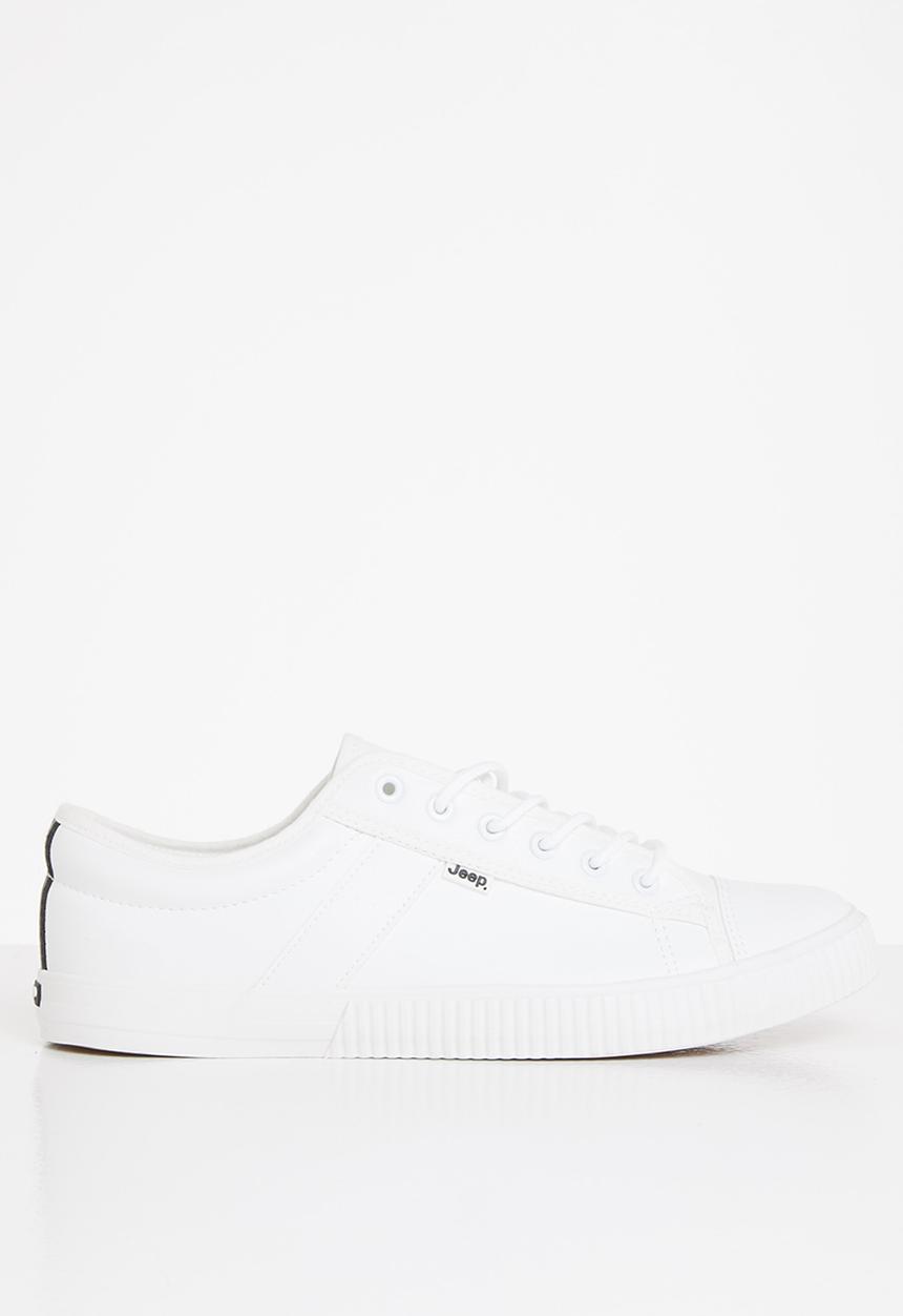 JEEP - Peg fashion sneaker - white