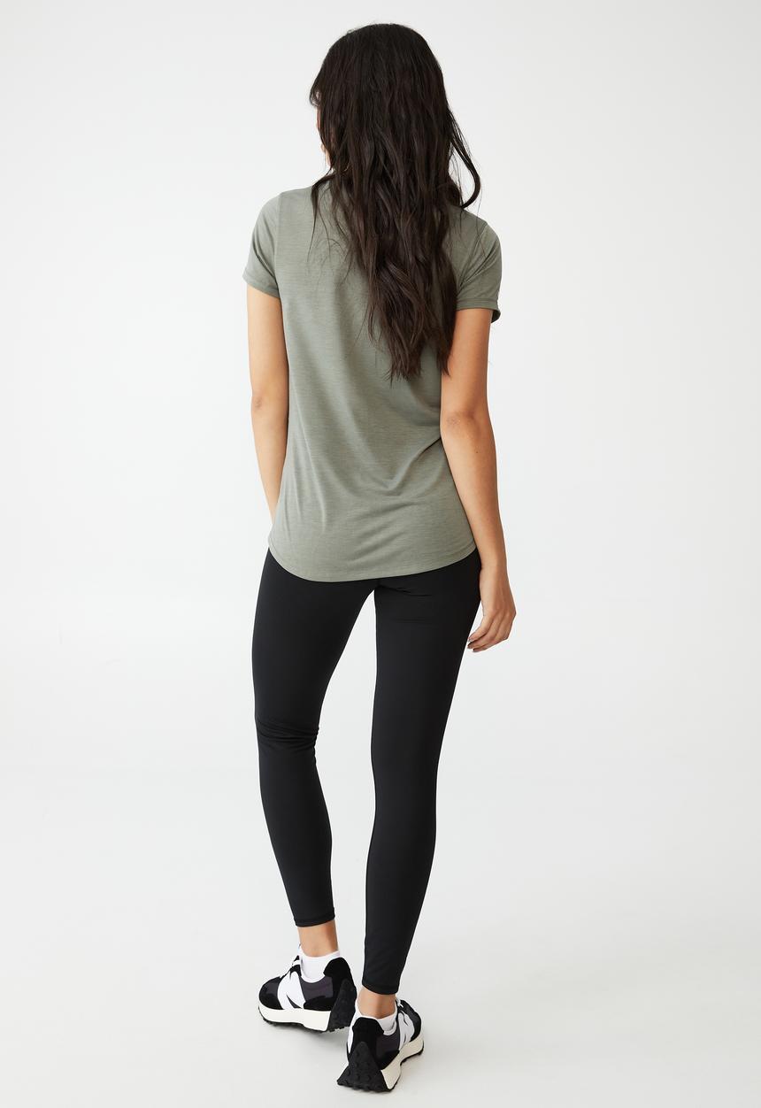 Cotton On - Maternity ultra soft movement full length tight - black