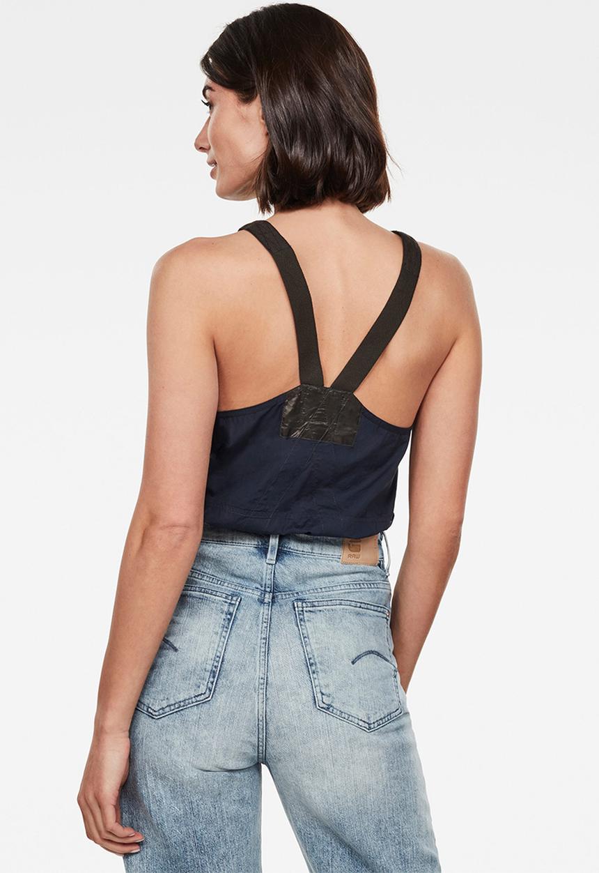 G-STAR - Utility strap top sleeveless - mazarine blue