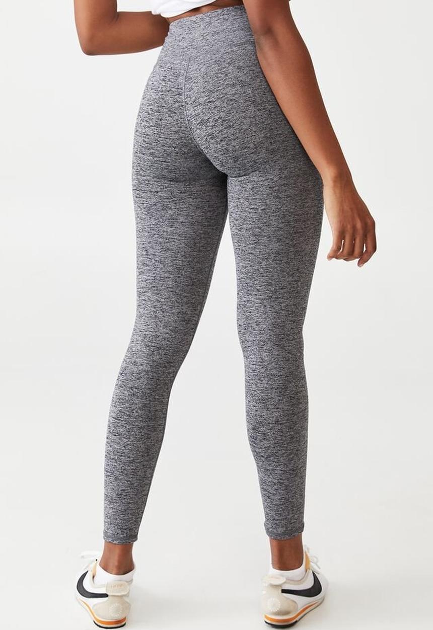 Cotton On - Active core full length tight - salt pepper