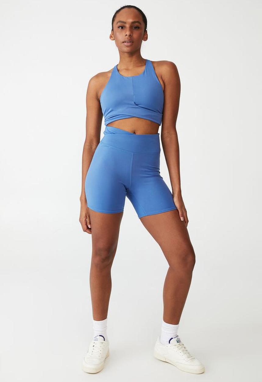Cotton On - Ultra soft movement bike short - antique blue