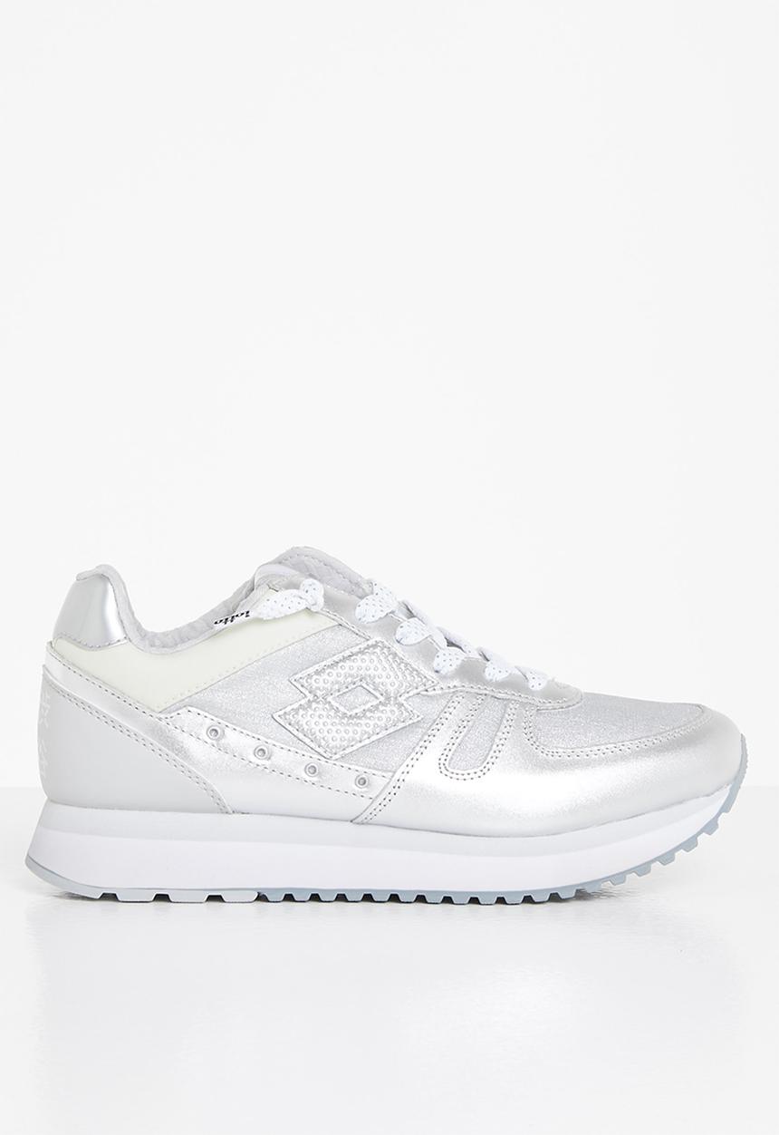lotto - Tokyo wedge - sliver/ white
