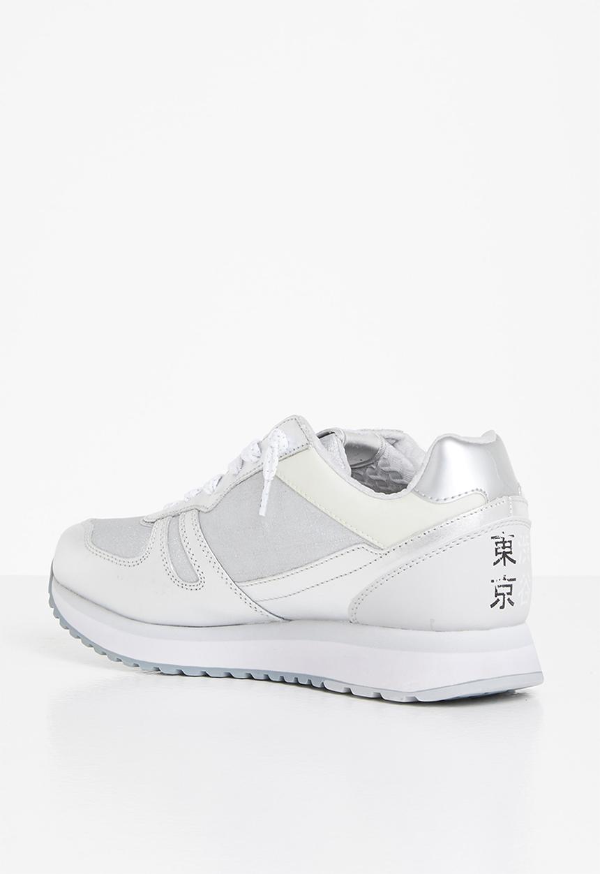 lotto - Tokyo wedge - sliver/ white