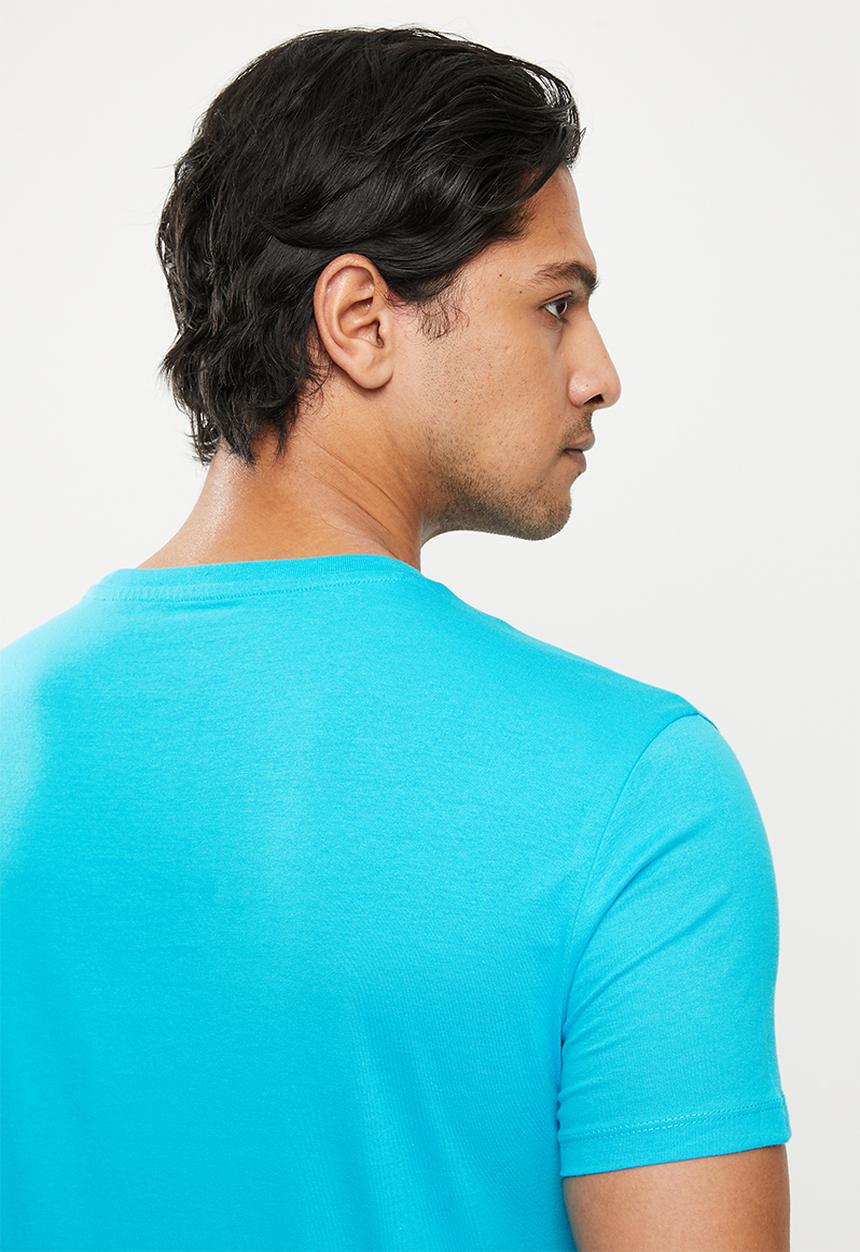 POLO - Lucas tee - turquoise