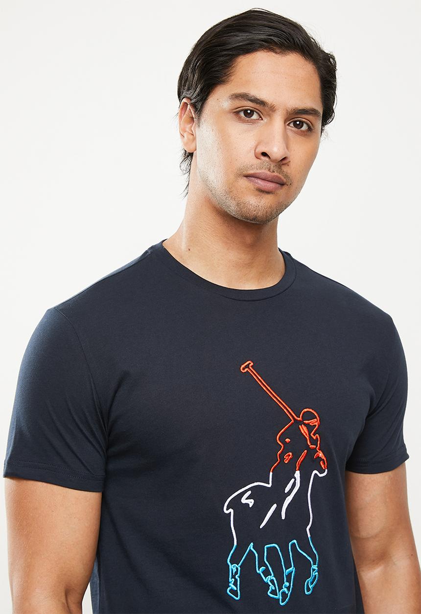 POLO - Noah big pony tee - navy