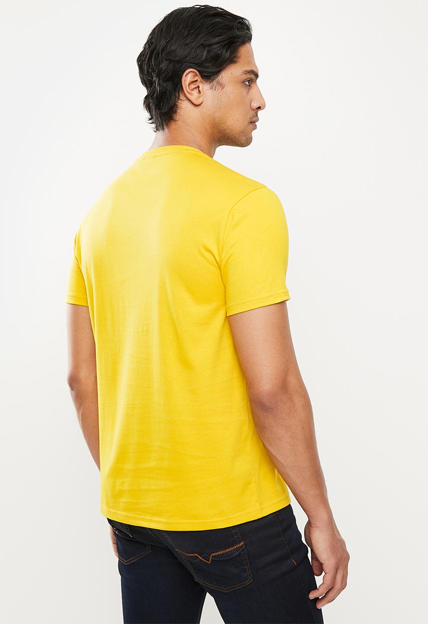 POLO - Cory crest tee - mustard