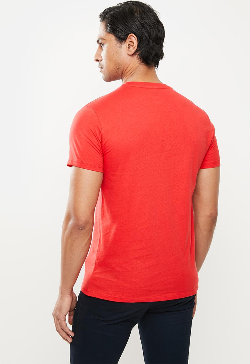 POLO - Noah big pony tee - red