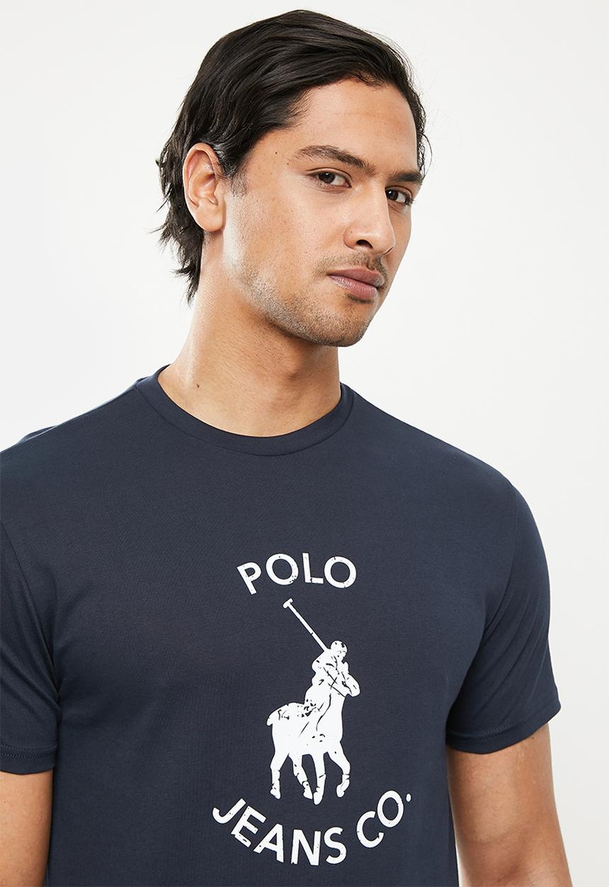 POLO - Gareth ss tee  - navy