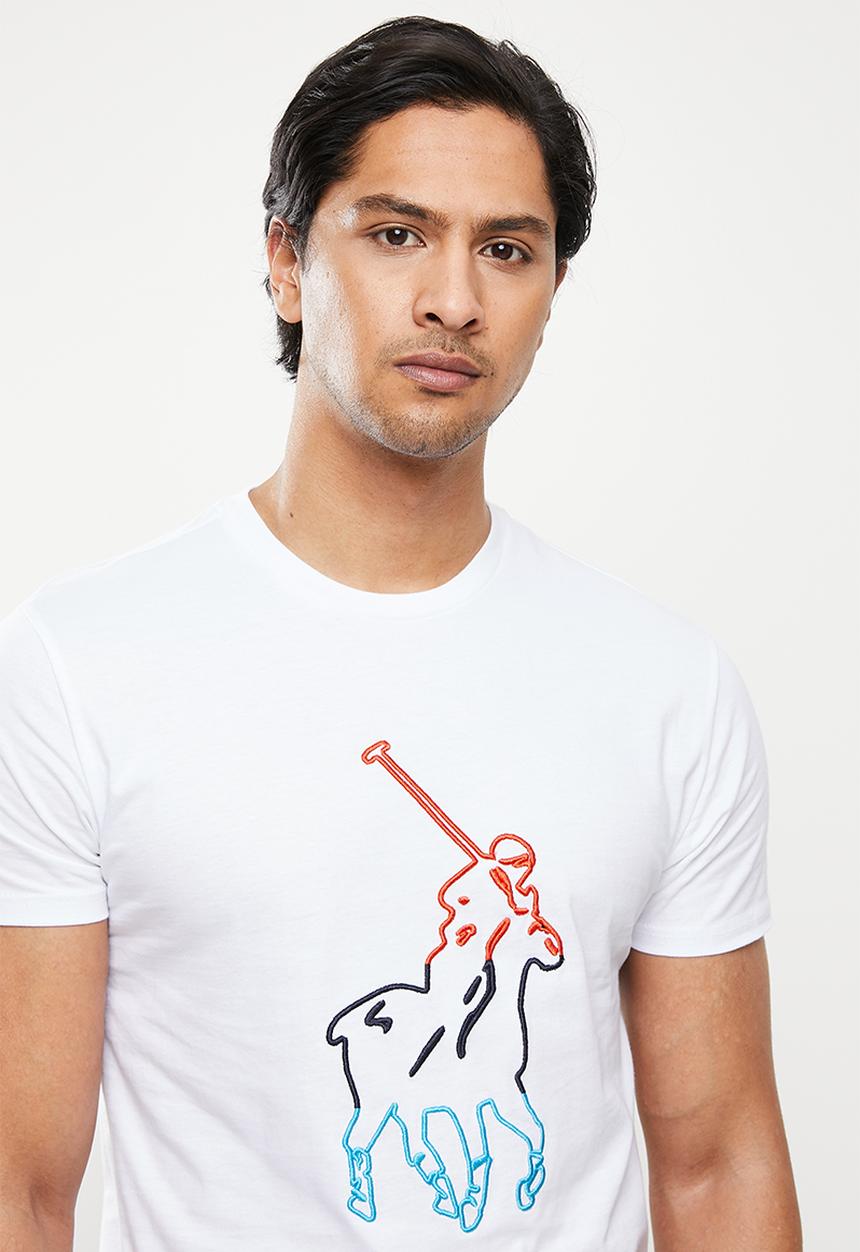 POLO - Noah big pony tee - white