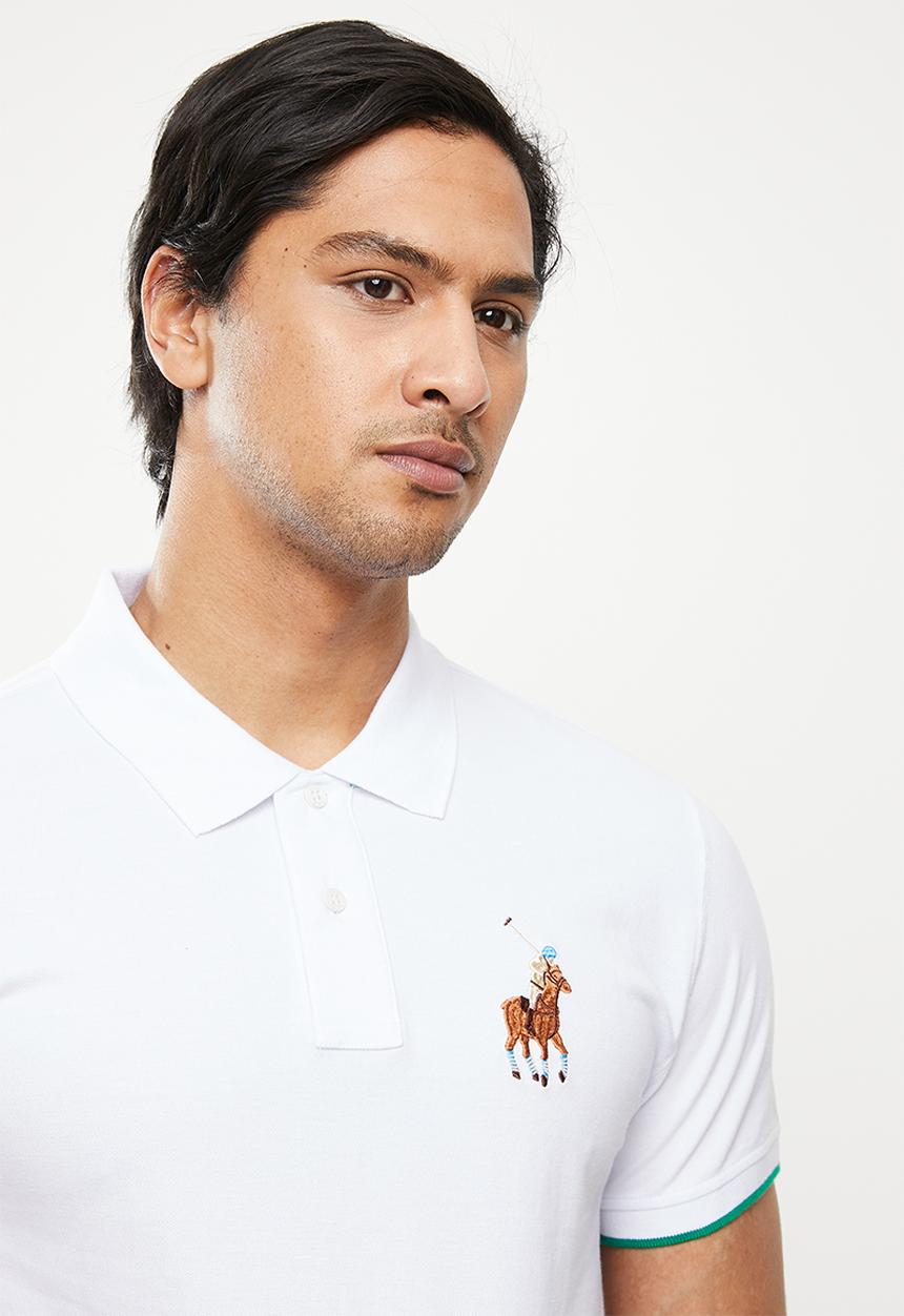 POLO - Rafe big pony golfer - white