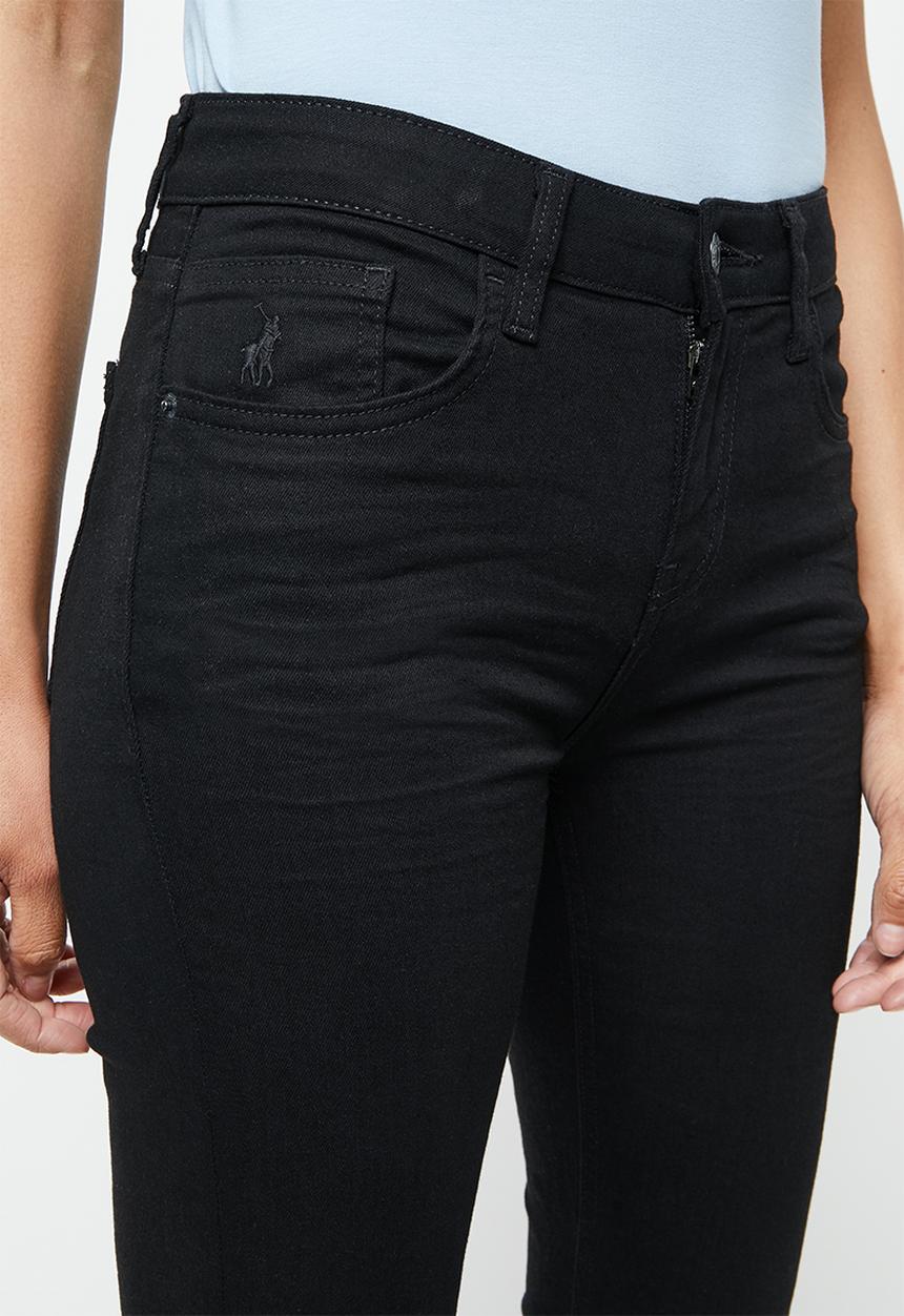 POLO - Stacey straight slim jean - black