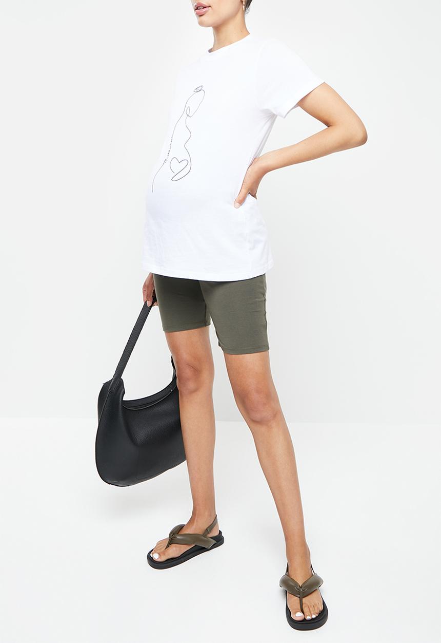 Superbalist - Printed crew neck tee - white