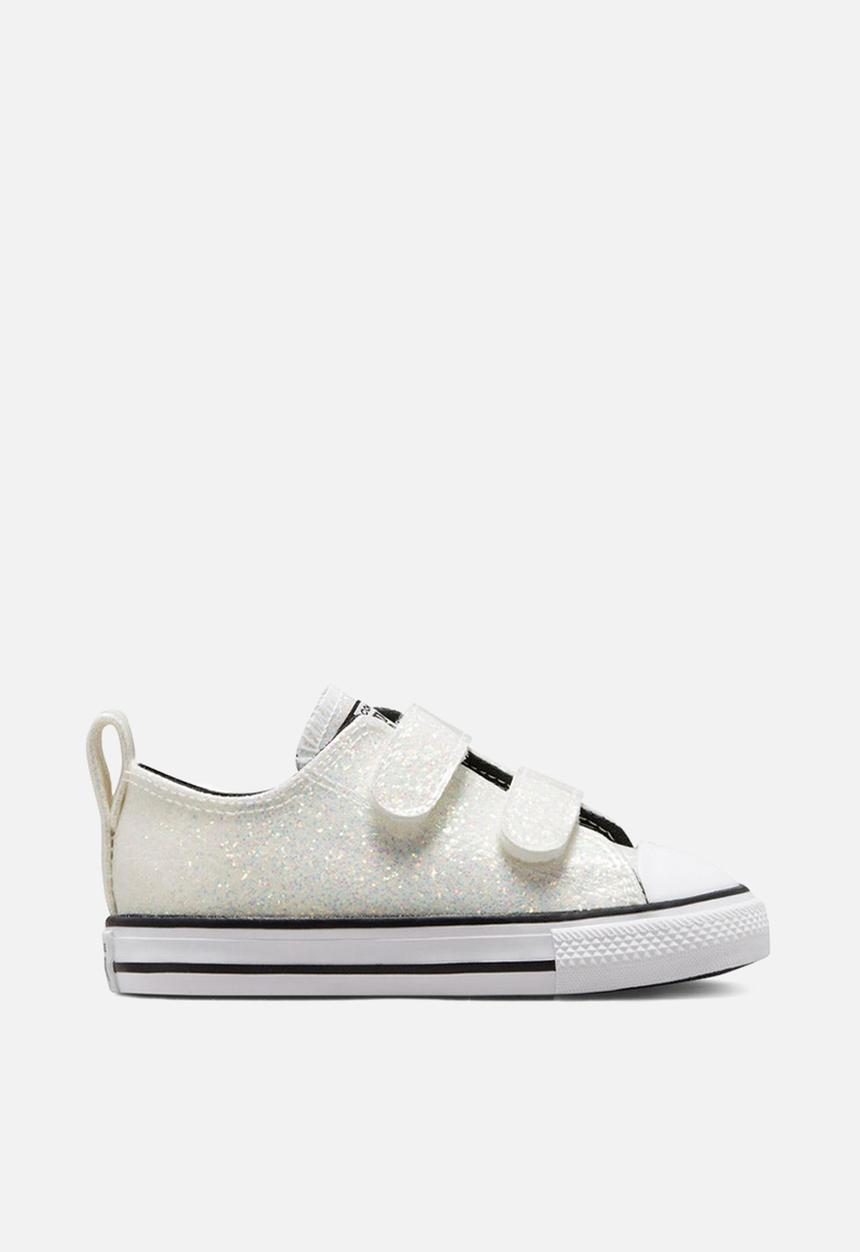 Converse - Chuck Taylor all star 2v ox - silver/black/white