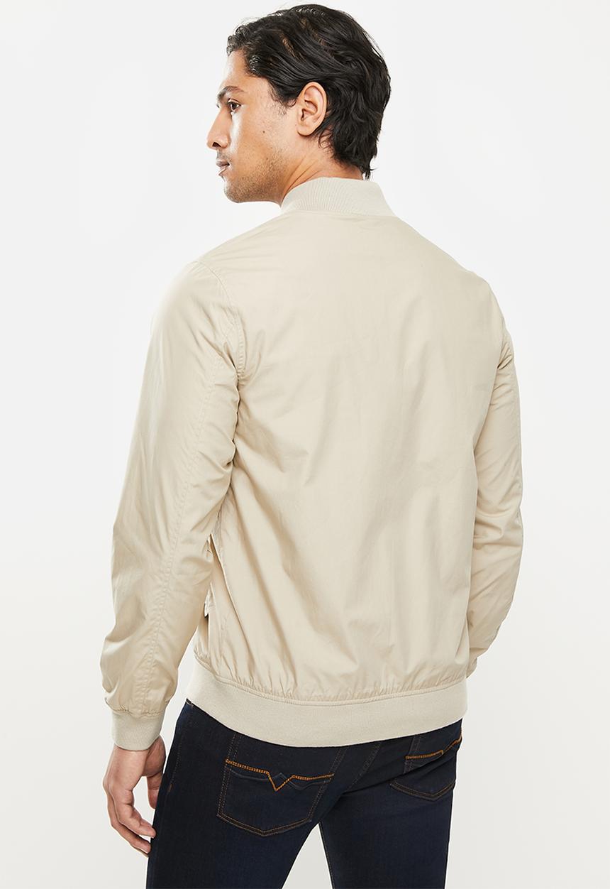 POLO - Deka harrington jacket - stone