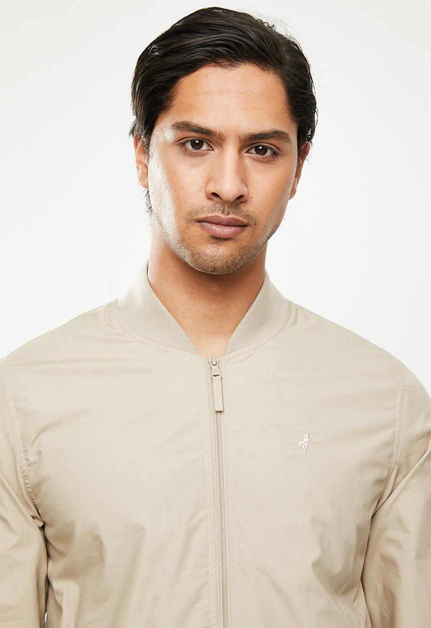 POLO - Deka harrington jacket - stone