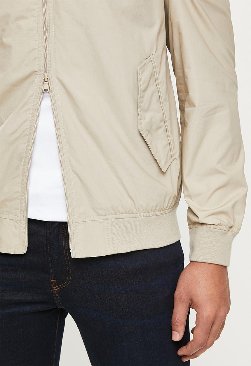 POLO - Deka harrington jacket - stone
