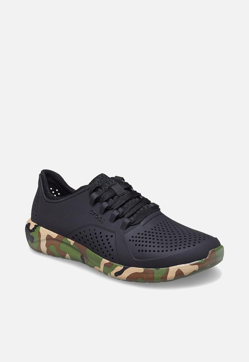 Crocs - Literide printed camo pacer w - black 