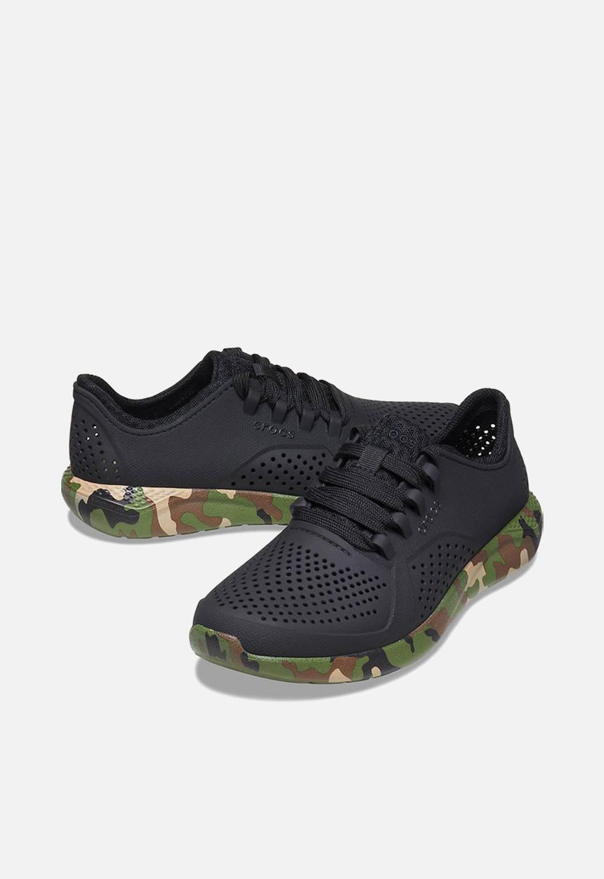 Crocs - Literide printed camo pacer w - black 