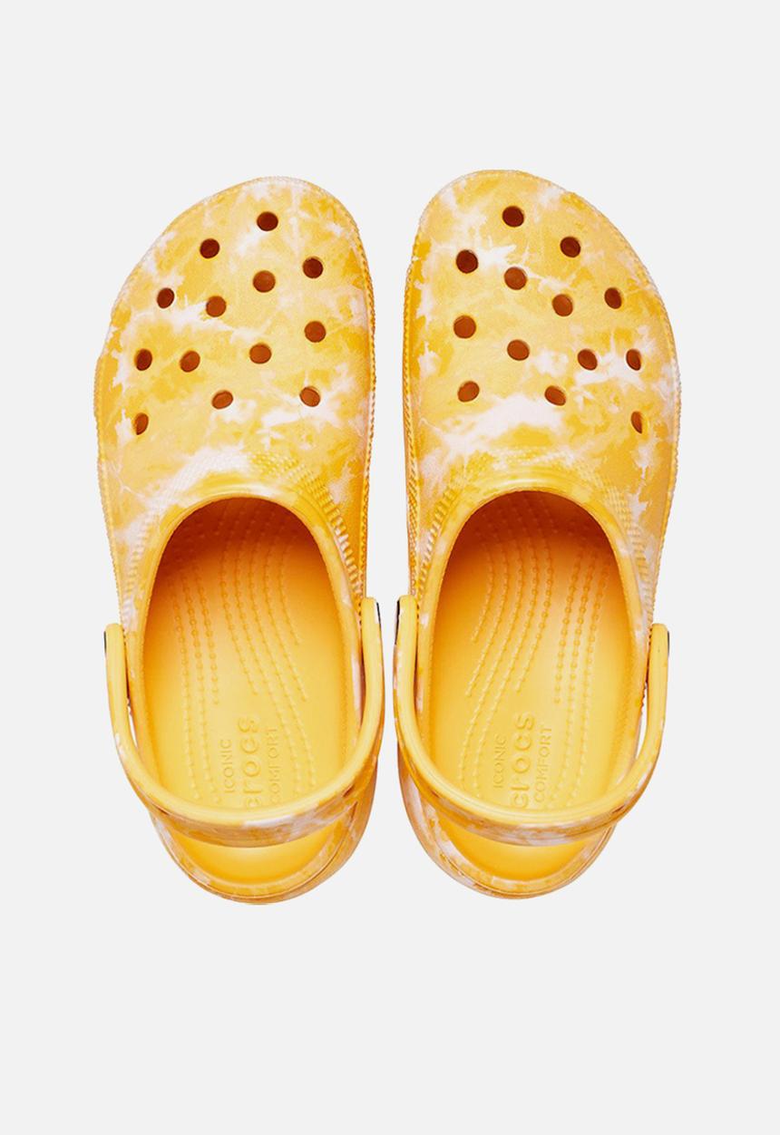 Crocs - Classic platform graphic clog w - orange sorbet