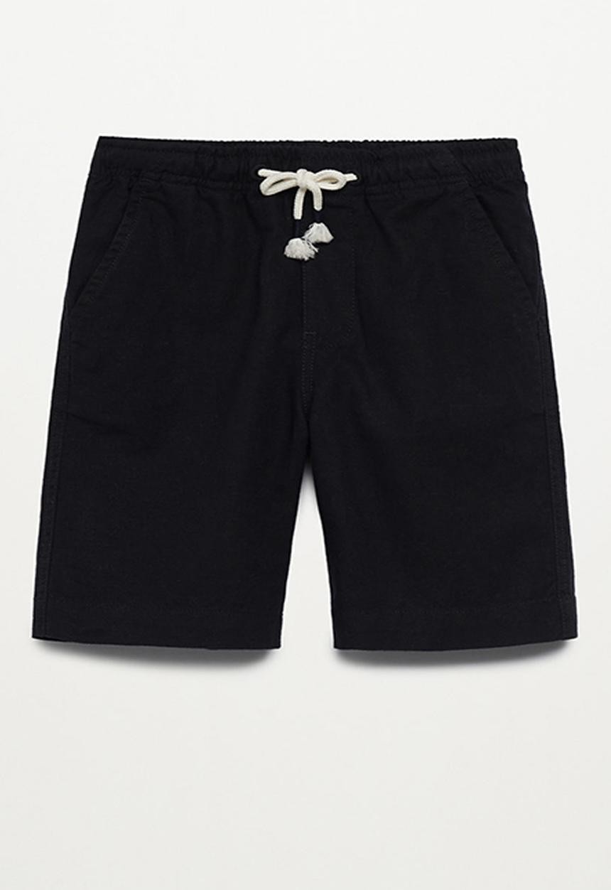 MANGO - Bermuda shorts - black