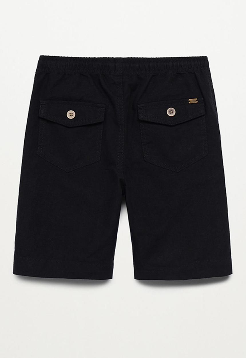 MANGO - Bermuda shorts - black