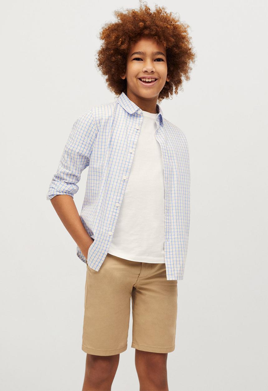 MANGO - Shirt cedric - natural