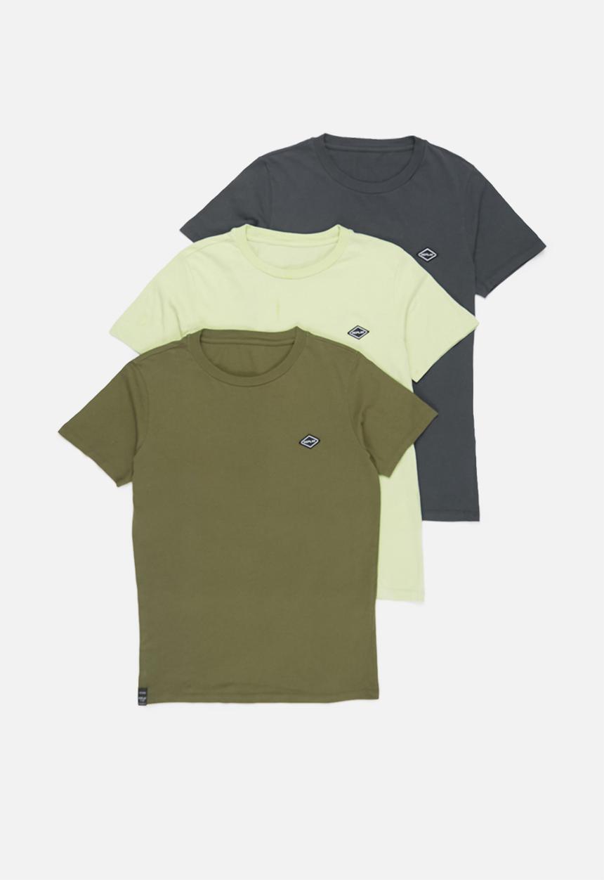 Replay - Replay 3 pack crew neck - multi 