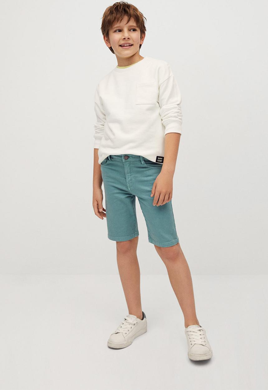 MANGO - Bermuda shorts perub - aqua