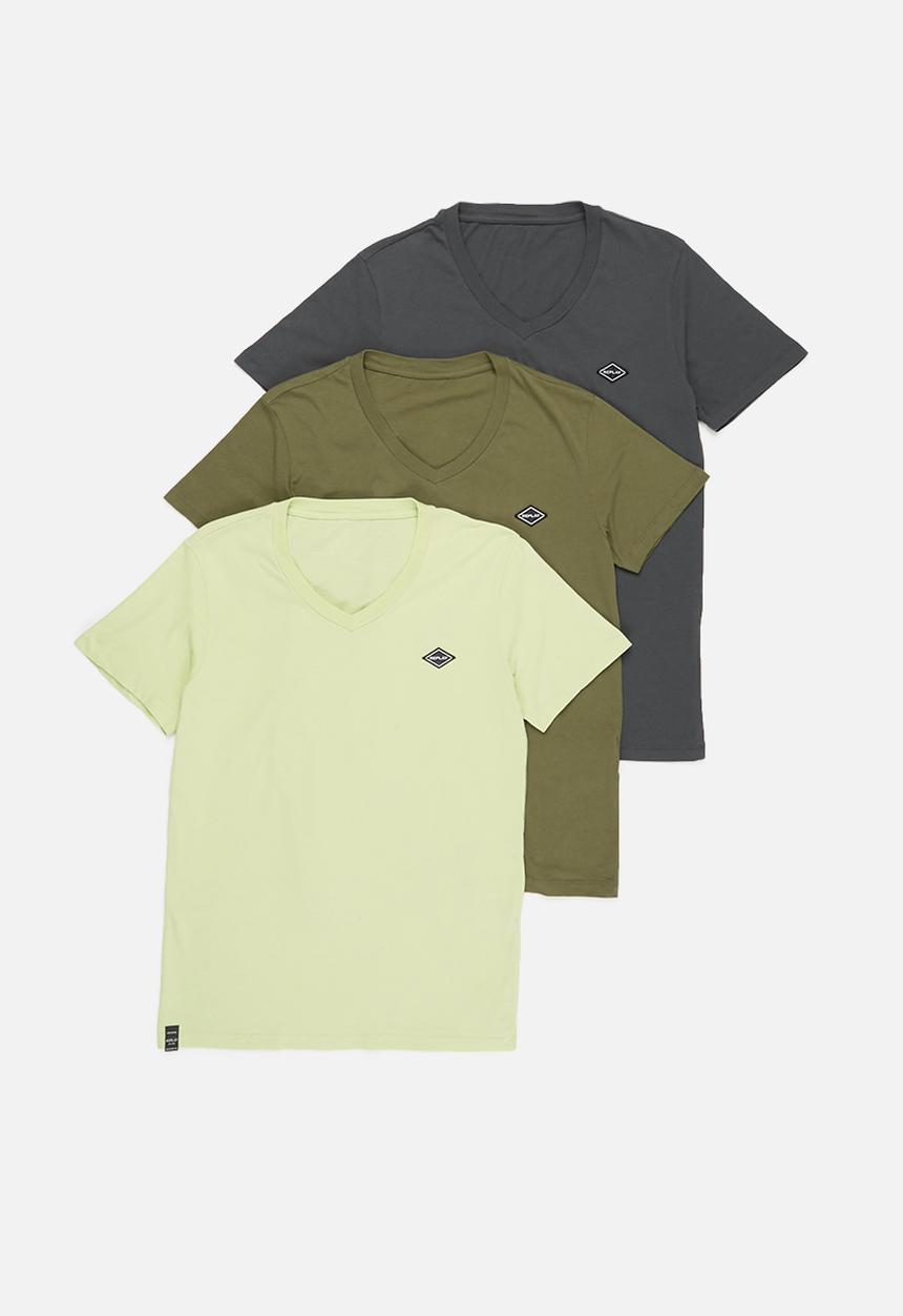 Replay - Replay 3 pack v neck -  multi