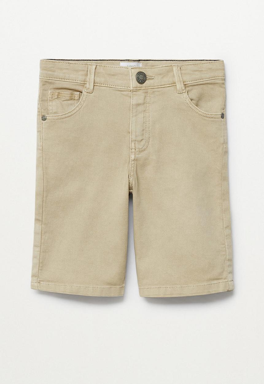 MANGO - Bermuda shorts perub - natural