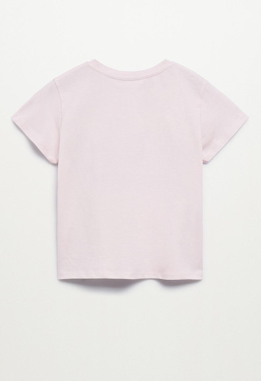 MANGO - T-shirt bye - pink