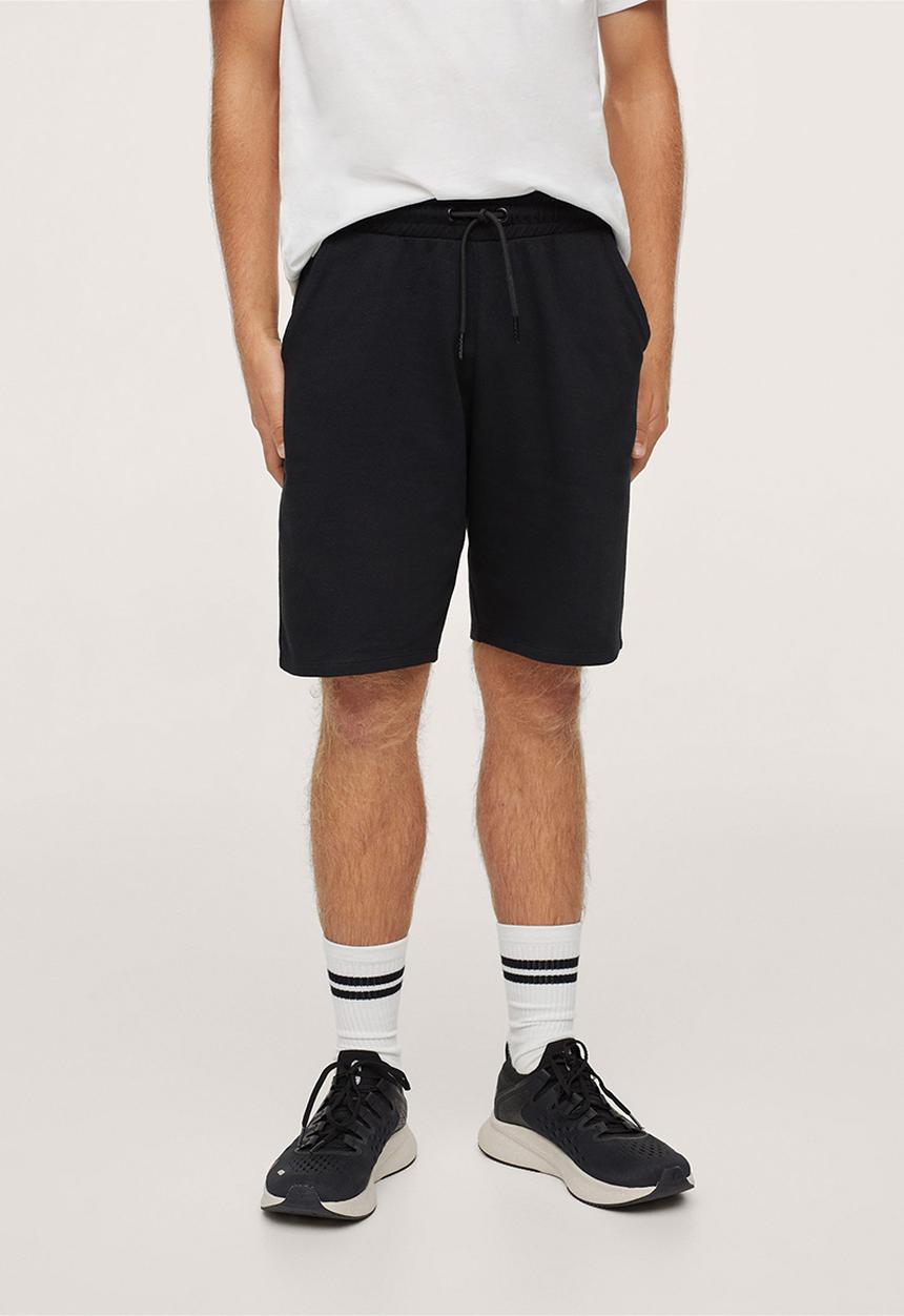 MANGO - Bermuda shorts osaka - black