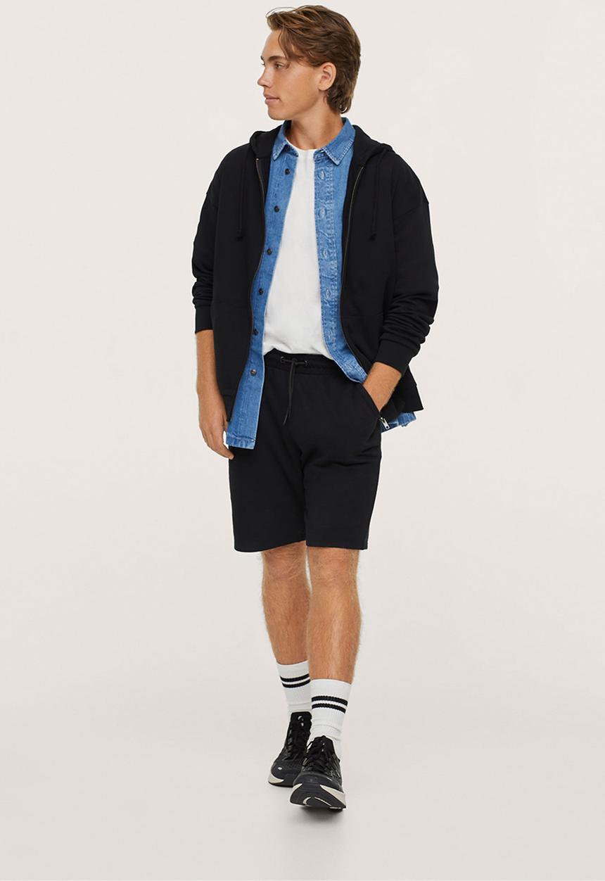 MANGO - Bermuda shorts osaka - black