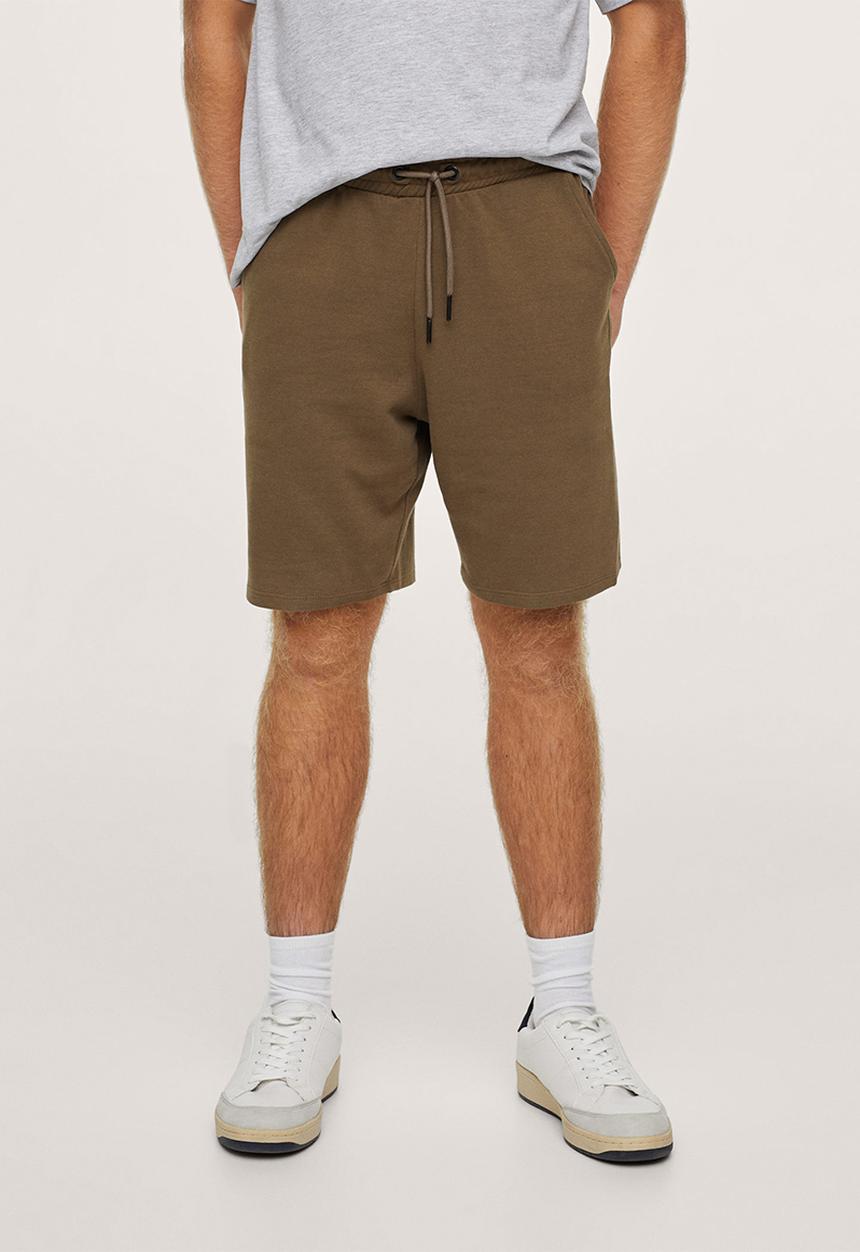 MANGO - Bermuda shorts osaka - beige & khaki