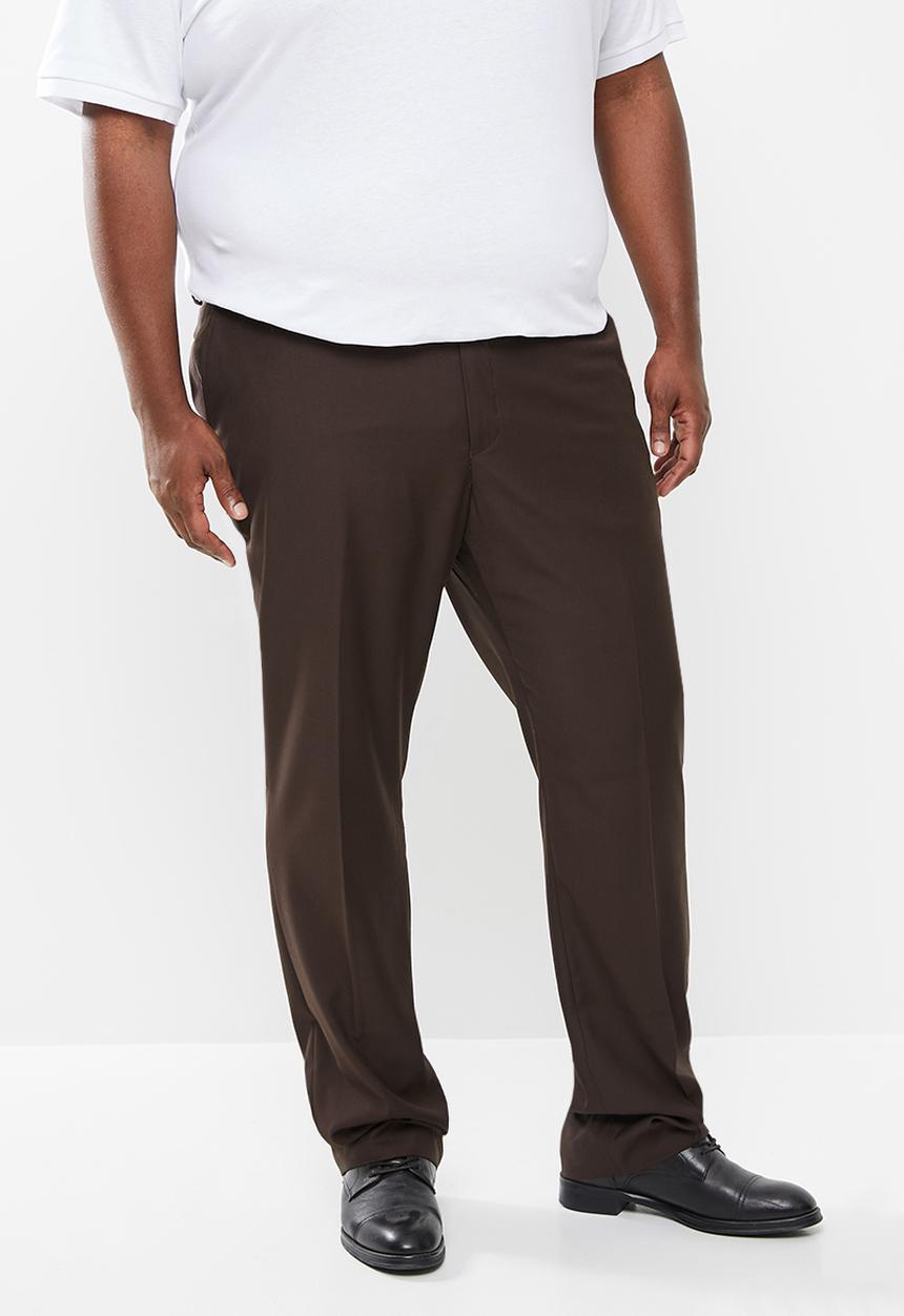 POLO - Mens Bradley custom fit travel trouser - taupe
