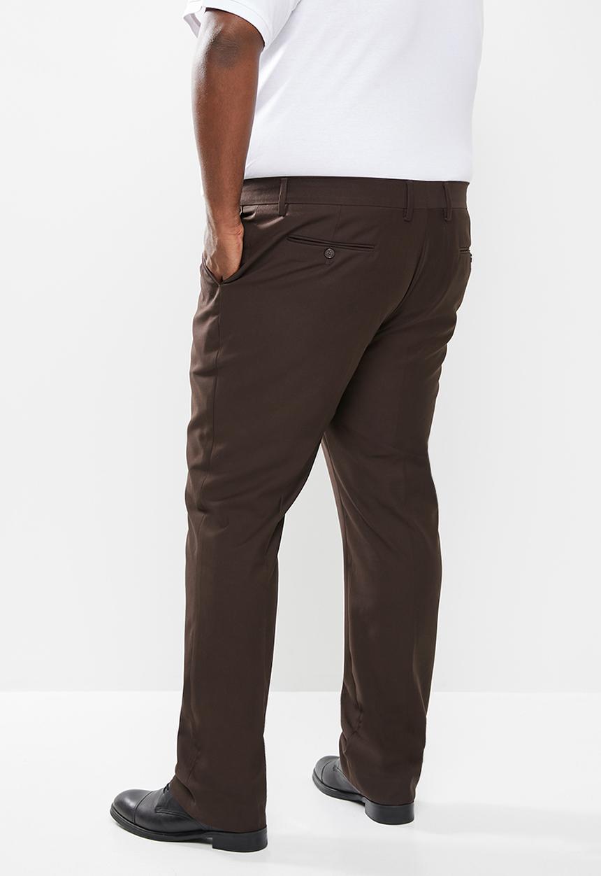 POLO - Mens Bradley custom fit travel trouser - taupe