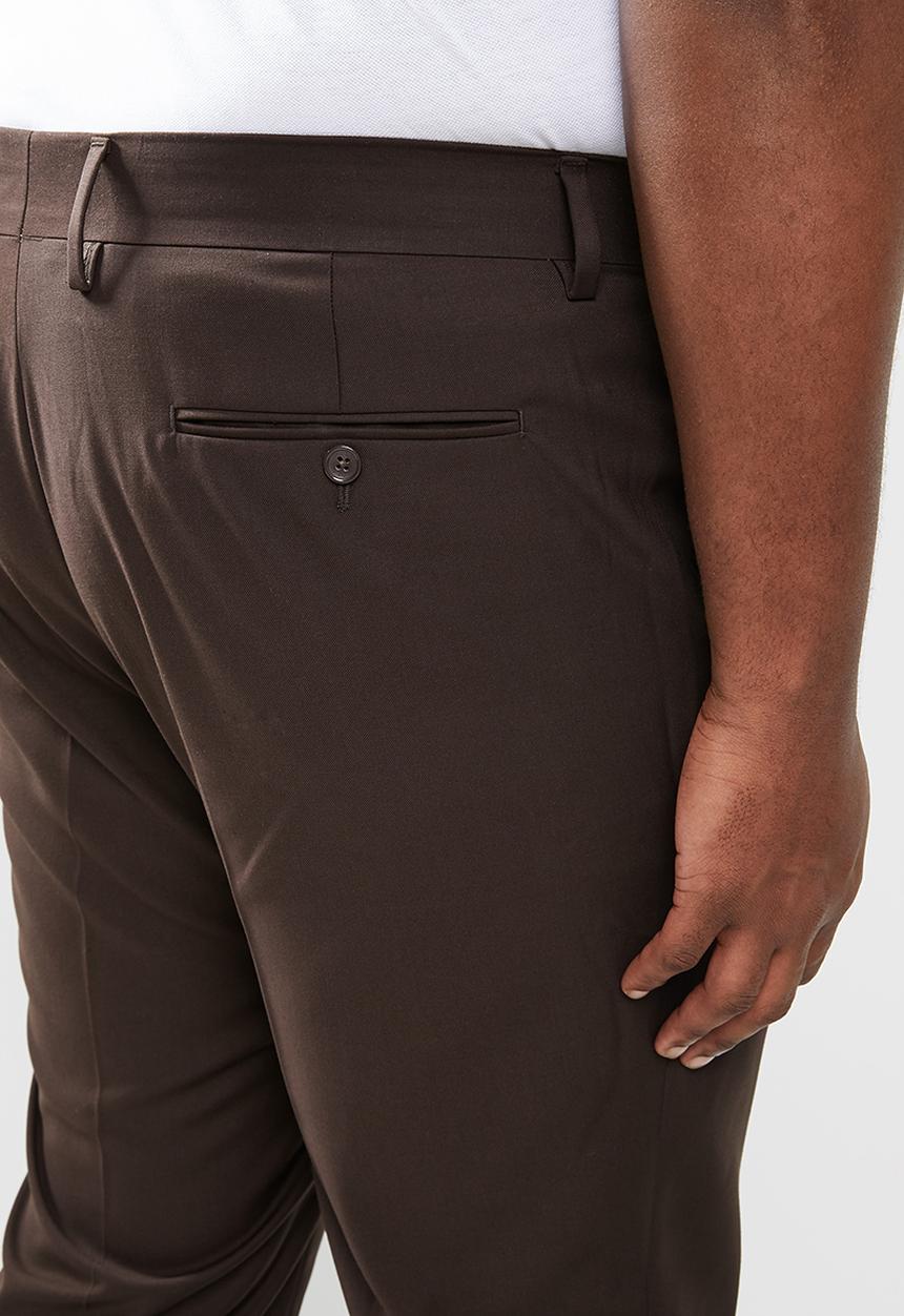 POLO - Mens Bradley custom fit travel trouser - taupe