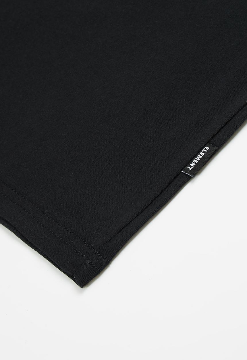 Element - Boys wash ss tee - black