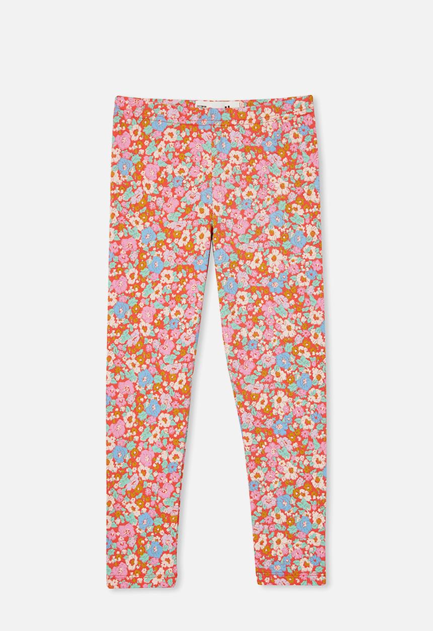 Cotton On - Huggie tights  - red & orange