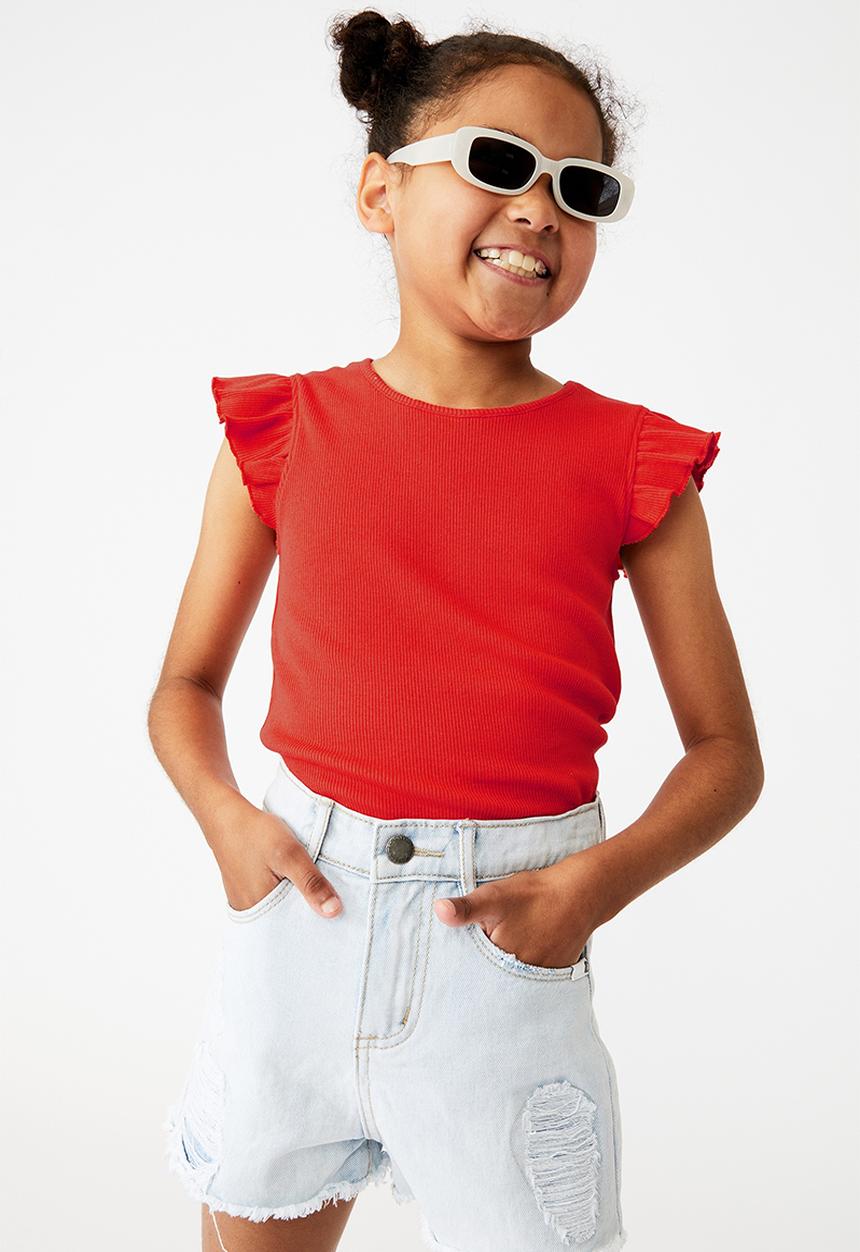 Cotton On - Kaia tank  - red/orange